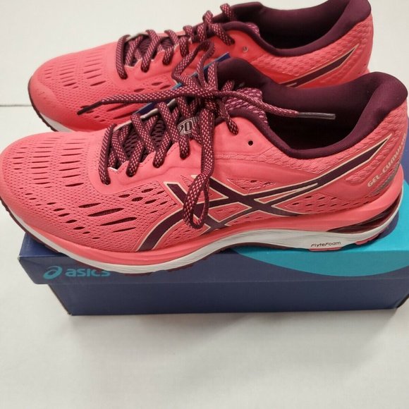 Asics Gel Cumulus 20 1012A008-700 Pink Cameo Roselle Running Shoes Women's 9.5 - Picture 7 of 8